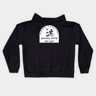 Happiness Is A Day Spent Hiking With My Cat Kids Hoodie